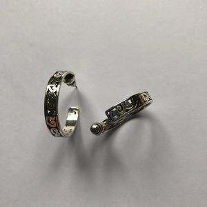 Brighton Scrolled Hoop Earrings